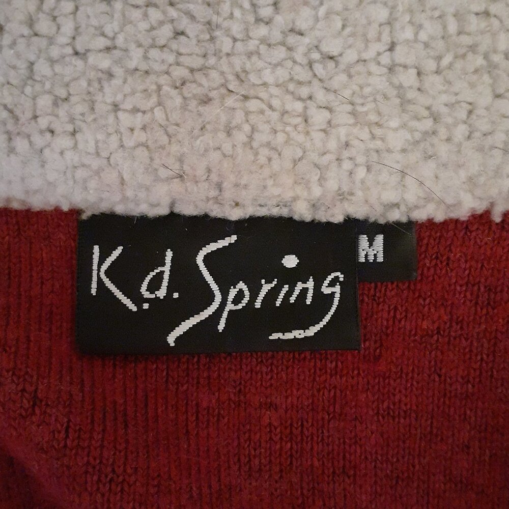 K.d. Spring Mixed Sweater Vest - Picture 4 of 15